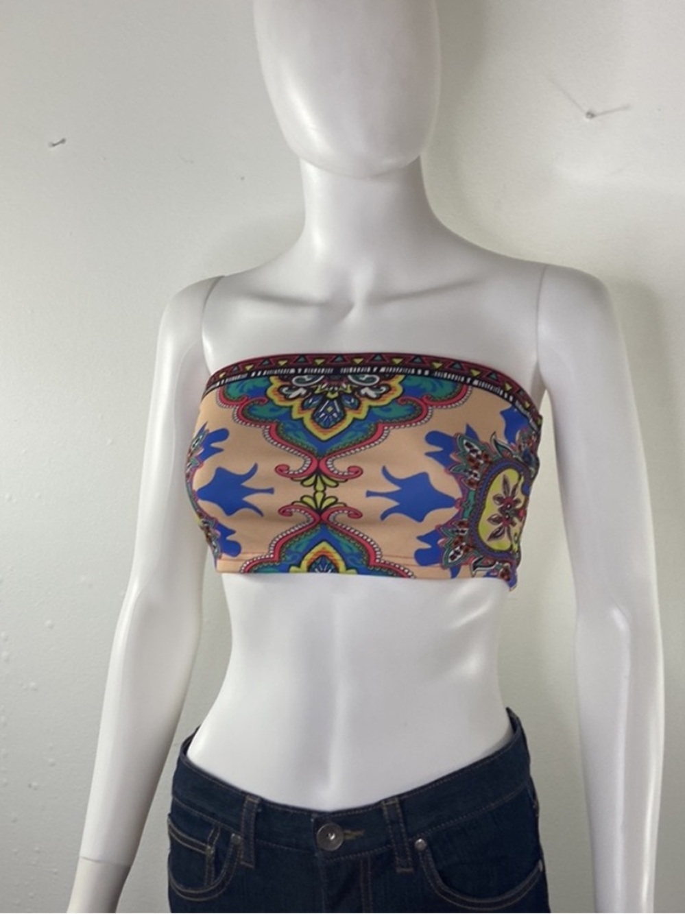 ✨ Flying Tomato Strapless Bandeau Top – Boho Festival Vibes ✨ - Picture 4 of 9